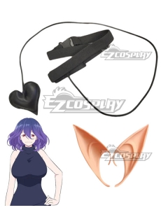 Anime Kinsou No Vermeil Cosplay Wig Light Purple Gradient Short Hair Vermeil  In Gold Devil Goldfilled