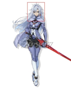 Xenoblade Chronicles 3 A Silver Cosplay Wig
