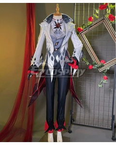 Genshin Impact Fatui Servant Arlecchino New Cosplay Costume