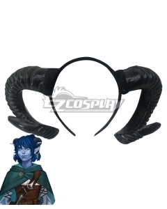 Critical Role Jester Lavorre Horns Headwear Cosplay Accessory Prop