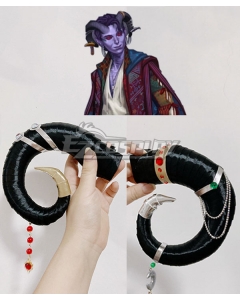 Critical Role Mollymauk Tealeaf Horn Cosplay Accessory Prop