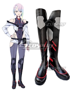 Cyberpunk: Edgerunners Lucy Shoes Cosplay Boots