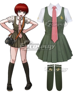 Cosplay Anime Danganronpa 2 Koizumi Mahiru Perruque Robe Costume Uniforme Costume Set 