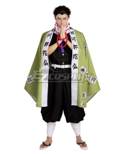Demon Slayer: Kimetsu No Yaiba Gyomei Himejima Cosplay Costume