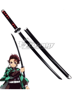 Demon Slayer: Kimetsu No Yaiba Kamado Tanjirou Sword Cosplay Weapon Prop