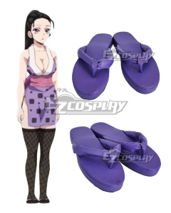 Demon Slayer: Kimetsu no Yaiba Season 2 Hinatsuru Purple Cosplay Shoes