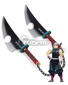 Demon Slayer: Kimetsu No Yaiba Tengen Uzui Knife Cosplay Weapon Prop B Edition