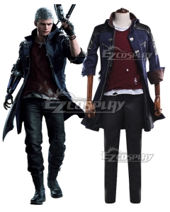 Cosplay Game Devil May Cry 5 Vergil Dante Nero Costume Boots Halloween  Outfits