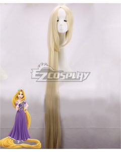 Disney Tangled Rapunzel Princess Gold Cosplay Wig