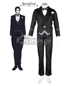 Black Butler II Kuroshitsuji II Claude Faustus Butler Uniform Suit Cosplay Costume