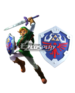 TLOZ Zeruda no Densetsu Skyward Sword Link Shield Cosplay Prop