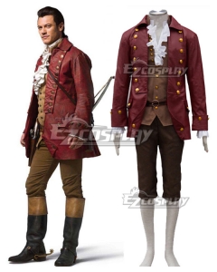 Disney Beauty and The Beast Gaston Movie 2017 Cosplay Costume