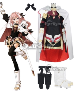 Fate Apocrypha Rider of Black Astolfo White Shoes Cosplay Boots