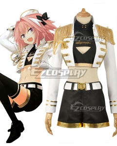 Fate Apocrypha Rider of Black Astolfo Type Moon Racing Uniform Cosplay Costume
