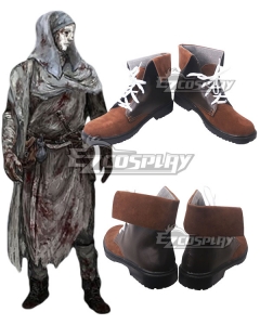 Elden Ring White-Faced Varre Cosplay Shoes