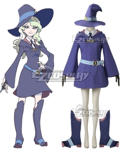 Anime Little Witch Academia halloween girls school uniform dress