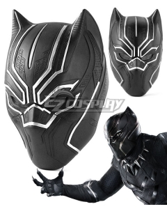 Marvel Captain America: Civil War Black Panther T'Challa Helmet Cosplay Accessory Prop - ENA0216