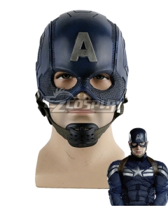 Marvel Avengers Captain America Steven Rogers Mask Cosplay Accessory Prop