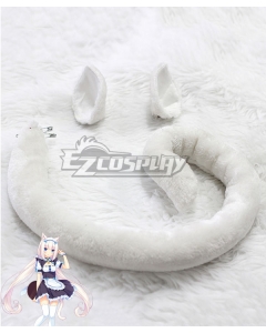 Nekopara Vanilla Tail and Ears Cosplay Accessory Prop