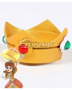 Super Smash Bros. Super Mario Princess Daisy Crown Cosplay Accessory Prop