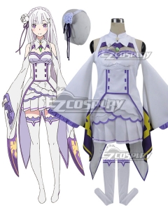 Re: Life In A Different World From Zero Emilia Cosplay Costume