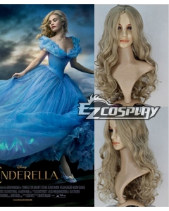 2015 Newest Movie Ella Cinderella Princess Cosplay Wig