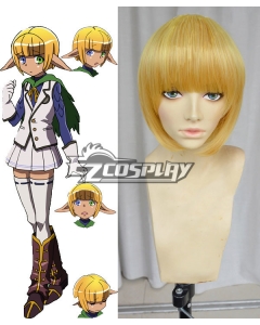 Overlord Mare Bello Fiore Golden Cosplay Wig