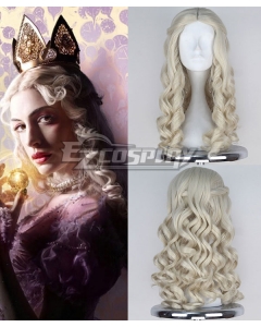 Alice in Wonderland Through the Looking Glass White Queen Cosplay Wig
