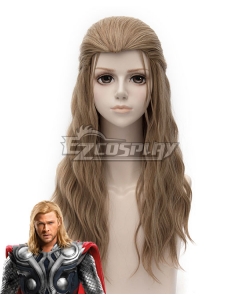 Marvel Avengers Age of Ultron Thor Odinson Light Brown Cosplay Wig