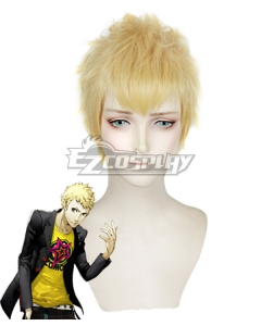 Persona 5 Ryuji Sakamoto Golden Cosplay Wig