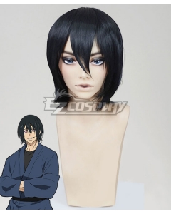 Fire Force Enen no Shouboutai Shinmon Benimaru Benimaru Shinmon Black Cosplay Wig