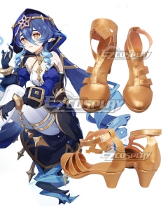 Genshin Impact Layla Cosplay Shoes