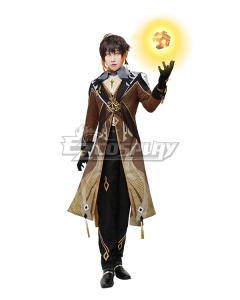 Genshin Impact Zhongli B Cosplay Costume