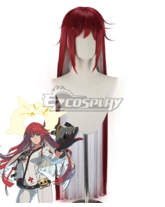 Guilty Gear STRIVE Jack-O' Jack O Valentine Red White Cosplay Wig