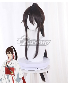 Hell's Paradise Jigokuraku Sagiri Yamada Asaemon Black Cosplay Wig