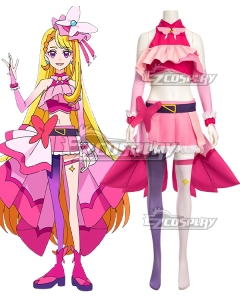  Anime Hirogaru Sky Precure Cure Majesty Ellee Cosplay Costume  Outfit Full Set Custom Made : Clothing, Shoes & Jewelry