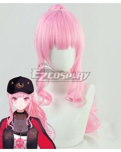 Hololive Virtual YouTuber Mori Calliope Pink Cosplay Wig B Edition
