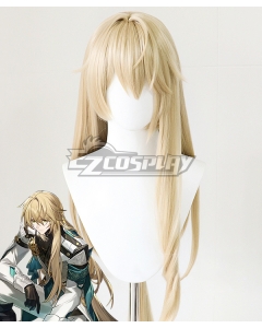 Honkai: Star Rail Luocha Golden Cosplay Wig