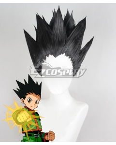 Hunter×Hunter Gon Freecss Black Cosplay Wig