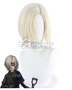 Identity V Grave keeper Andrew Kreiss Halloween Golden Cosplay Wig