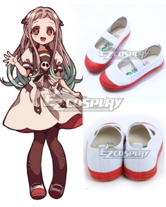 Jibaku Shounen Hanako-Kun Yashiro Nene Whtie Red Cosplay Shoes