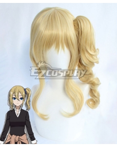 Kaguya-Sama Wa Kokurasetai: Tensai-Tachi No Renai Zunousen Kaguya-Sama: Love Is War Ai Hayasaka Golden Cosplay Wig