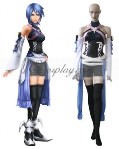 Kingdom Hearts Birth By Sleep Aqua Cosplay Costume