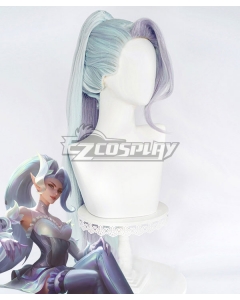 League Of Legends LOL Crystal Rose Zyra Silver Cosplay Wig