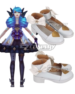League Of Legends LOL Gwen Silver Cosplay Shoes