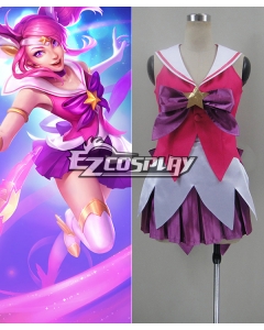 League of Legends Star Guardian Lux Cosplay Costume