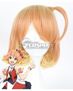 Macross Delta Macross Δ Freyja Wion Orange Cosplay Wig