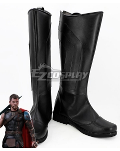 Marvel Thor: Ragnarok Thor Odinson Black Shoes Cosplay Boots