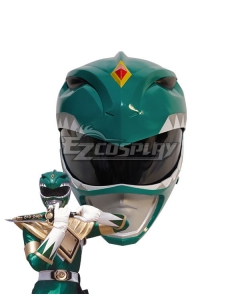 Mighty Morphin Power Rangers Green Ranger Helmet Cosplay Accessory Prop