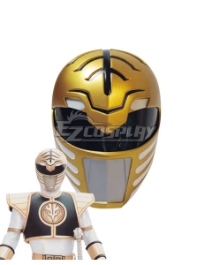 Mighty Morphin Power Rangers White Ranger Helmet Cosplay Accessory Prop